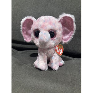 Ty Beanie Boos - ELLIE the Pink Elephant (6 Inch) NEW - MINT with MINT TAGS